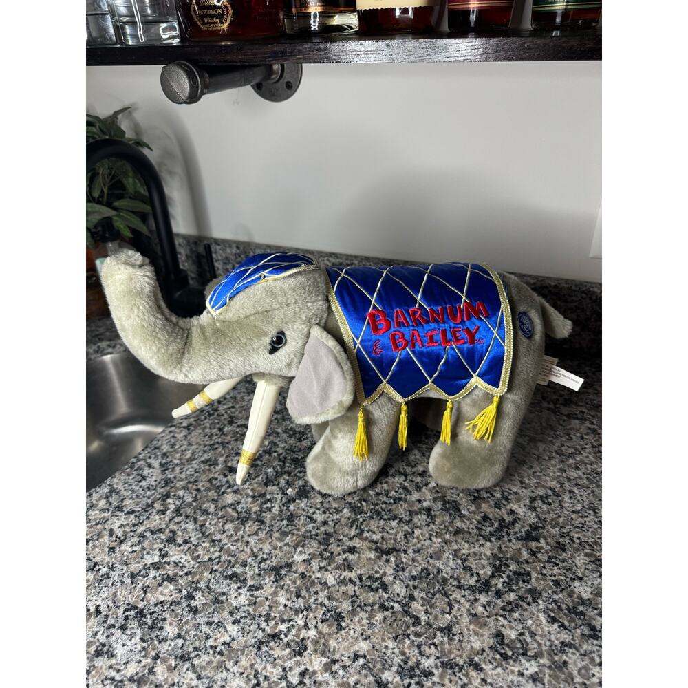 Ringling Brothers Barnum & Bailey Plush Circus Elephant Vintage